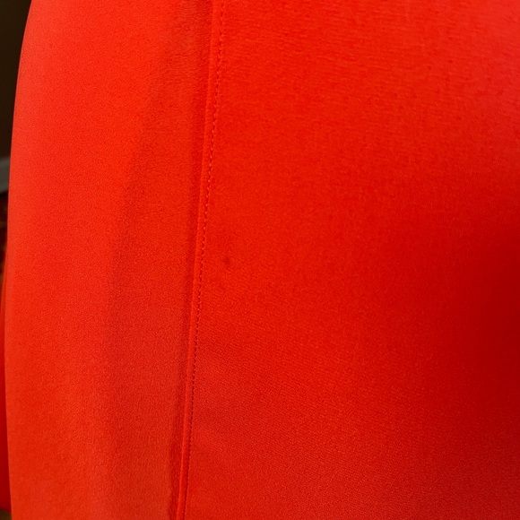 Chris Gramer Salmon sleeveless wrap asymmetrical hem size 2 dress - Picture 9 of 15